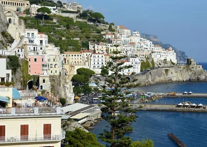 شقة Casa Vagliendola - Terrace With Sea View أمالفي